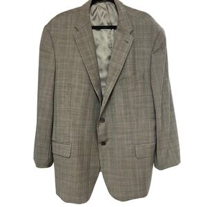 Joseph Abboud Collection Blazer Plaid Two‎ Button Sport Coat Jacket & Pants